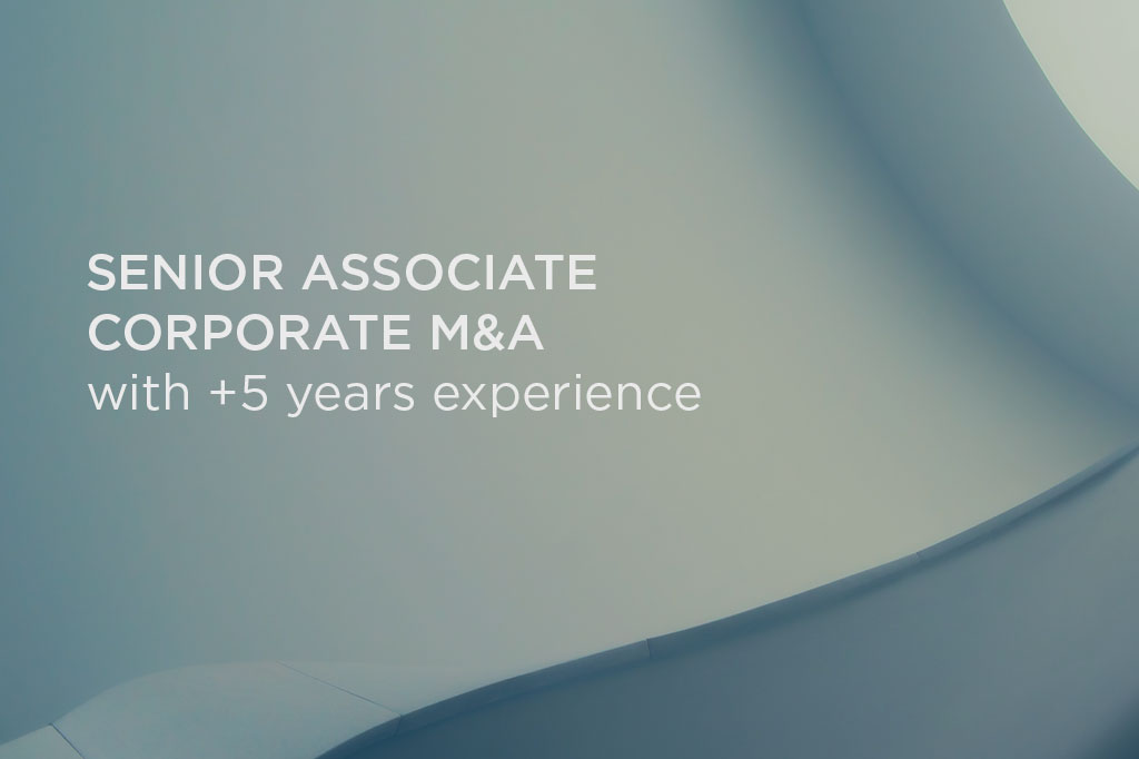 Senior Associate – Corporate M&A